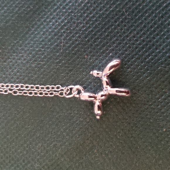 Guoding LTD Stainless Steel Balloon Dog Pendant Necklace - Picture 2 of 7